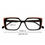 Miniatura: Óculos de Grau Helena Preto com Nude – Estilo Atual, Leve e Confortável