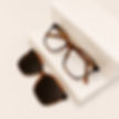 Óculos de grau feminino Maison Tortoise Glow com clip-on solar, armação tartaruga âmbar elegante