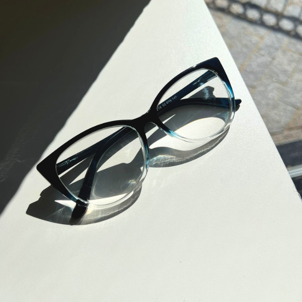 Óculos de Grau Feminino Berna - Azul Infinity