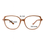 Miniatura: Óculos de Grau  Nude Bege  Giovana – Leveza, Modernidade e Conforto