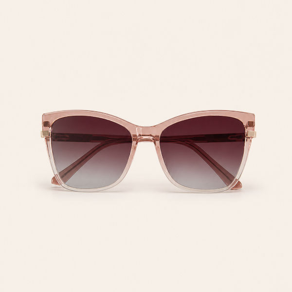 Miniatura: Lente clip-on solar para óculos quadrado feminino coleção Essence Saja Magazine.