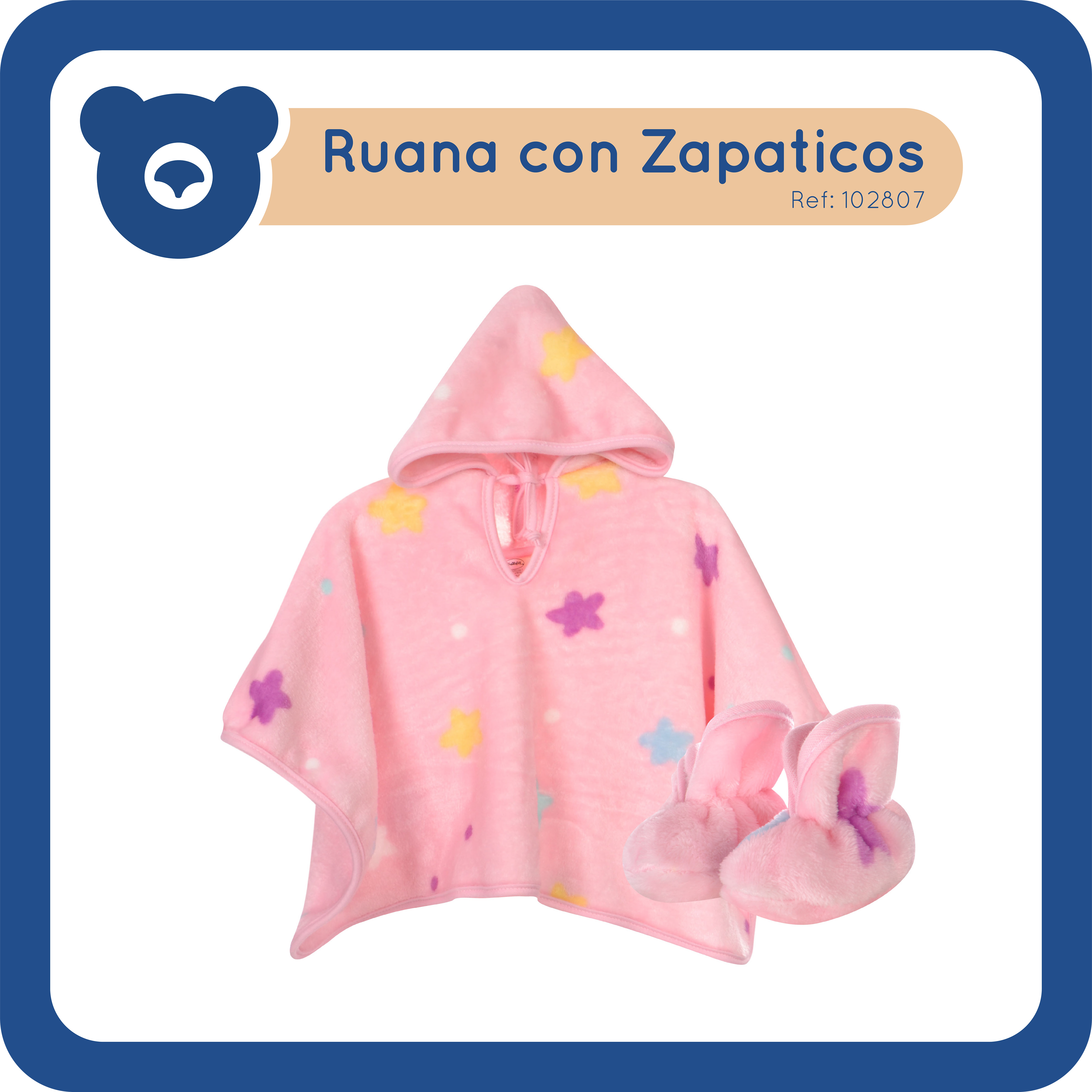 Ruana con Zapaticos