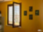 Finestra in PVC Salamander Streamline 76 pellicolato effetto legno
