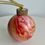 Thumbnail: Raspberry Metallic Glass Ornament