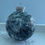 Thumbnail: Black and Grey Glass Ornament