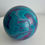 Thumbnail: Turquoise and Purple Glass Ornament