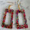 Thumbnail: Rainbow Resin Glass Earrings