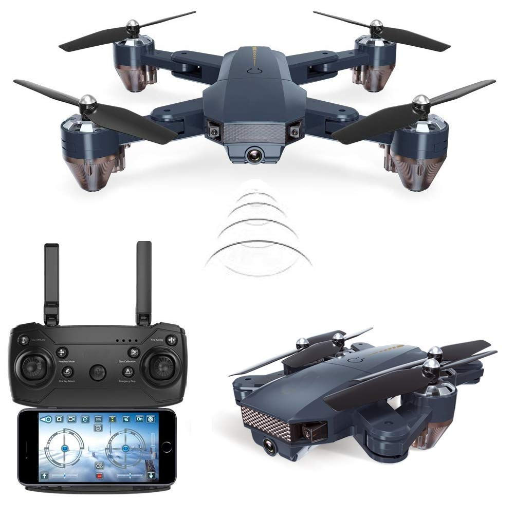 Amitasha Remote Control 480p Foldable Camera Drone Flying WiFi Quadcopter