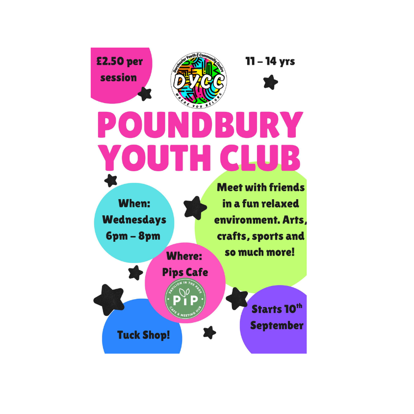 Poundbury Youth Club - Wednesdays