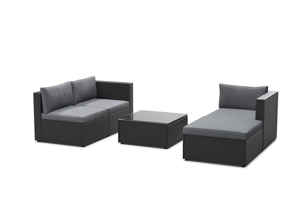 Miniaturbild: MALIBU Rattan Lounge