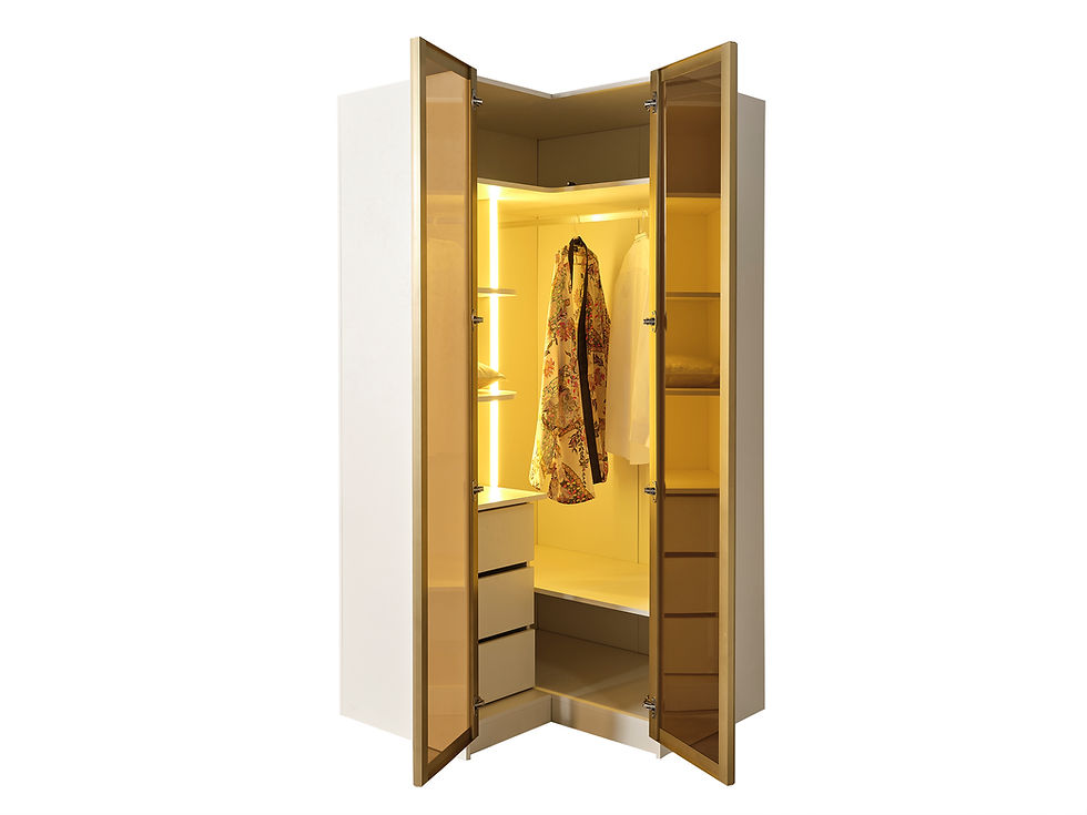 Miniaturbild: Rio Delux Eckkleiderschrank