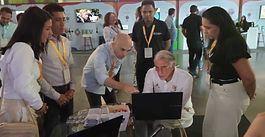 BEMS Janos se expone en el Stand SENA Tecnoparque durante la FEV