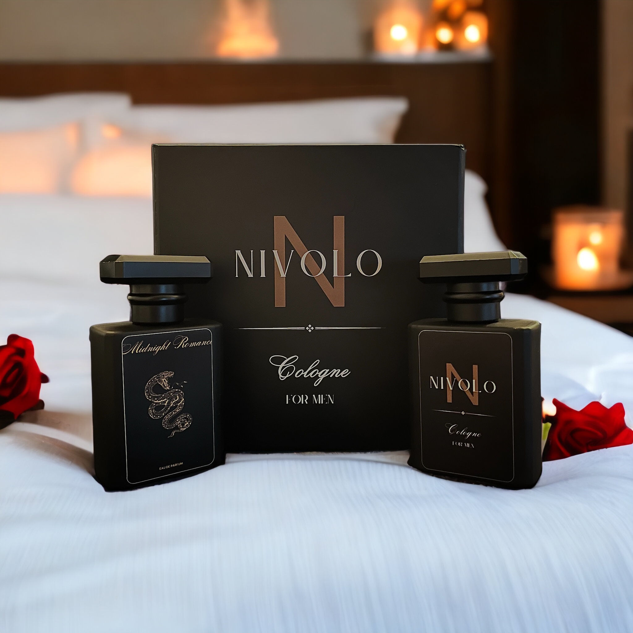 Mens Cologne By Nivolo (Midnight Romance 50 ML)