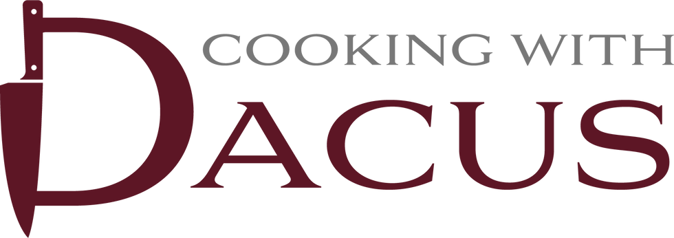 Cooking with Dacus word art