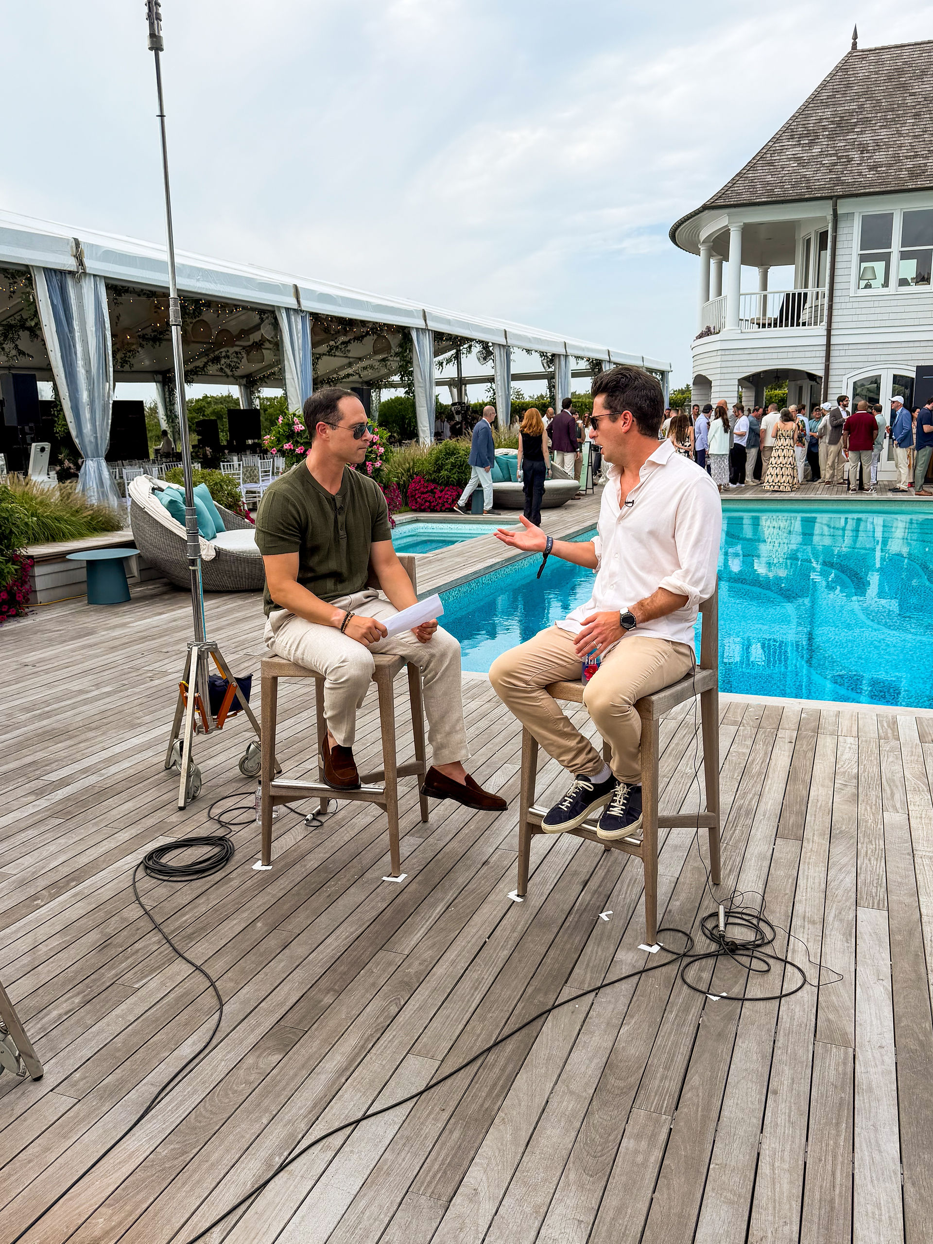 Yahoo interview with Robert Jakobi at Uncharted’s event in Southampton, New York