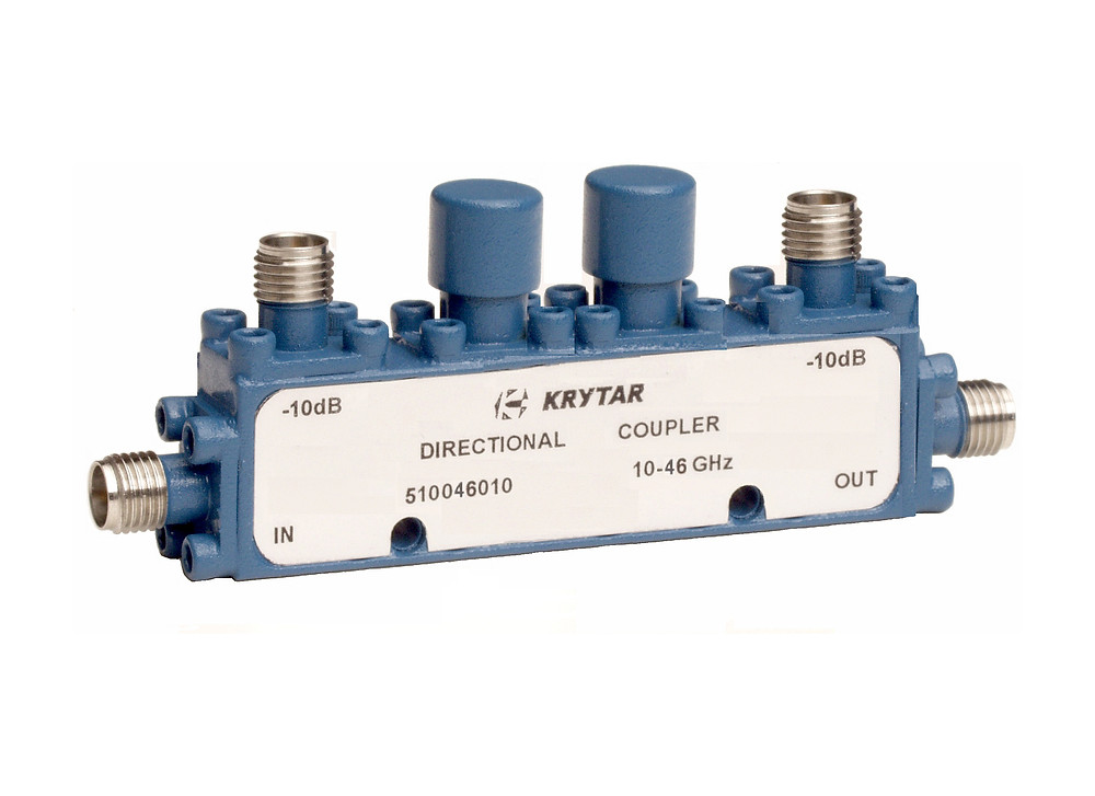 KRYTAR announces new dual directional coupler with 10 dB coupling over 10 to 46 GHz frequency range
