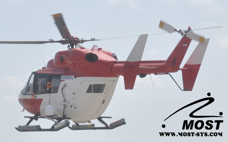 Internet, video, and voice for in-flight helicopters: MOST provide under the blades connectivity