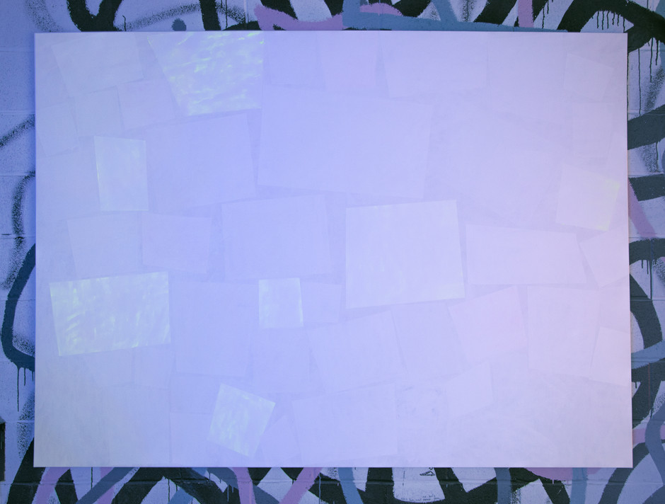 Protest Painting 3 (Black Light)