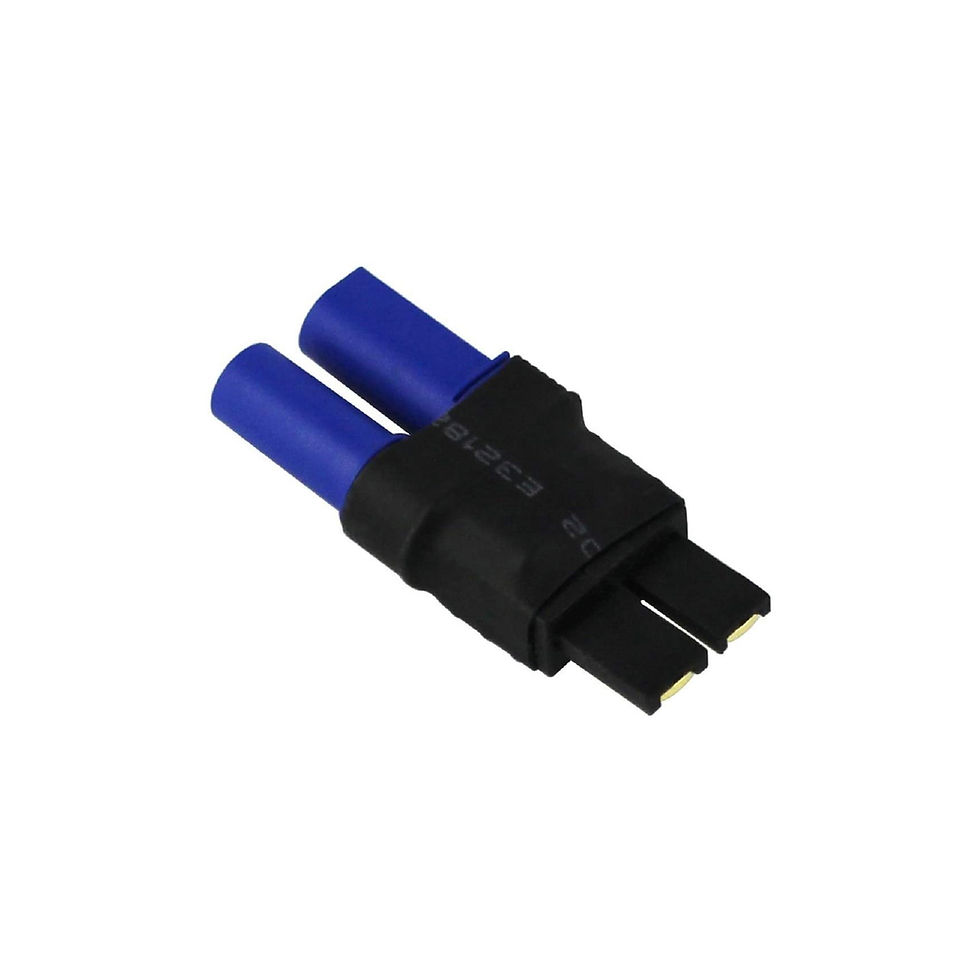 IC5 Connector Cable TRX Female To EC5 IC5 Connector - 12AWG Battery Adapter  For LiPo ESC LiPo Battery Connector