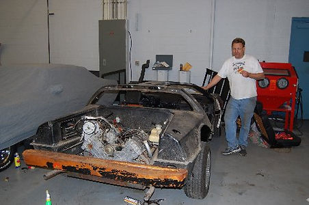 Chris Nicholson PJ Grady Europe Delorean