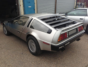 Custom Right Hand Drive Delorean under construction