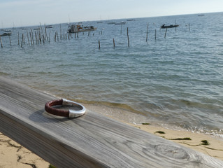 L'Atelier d'Izabou en voyage sur le Bassin d'Arcachon !