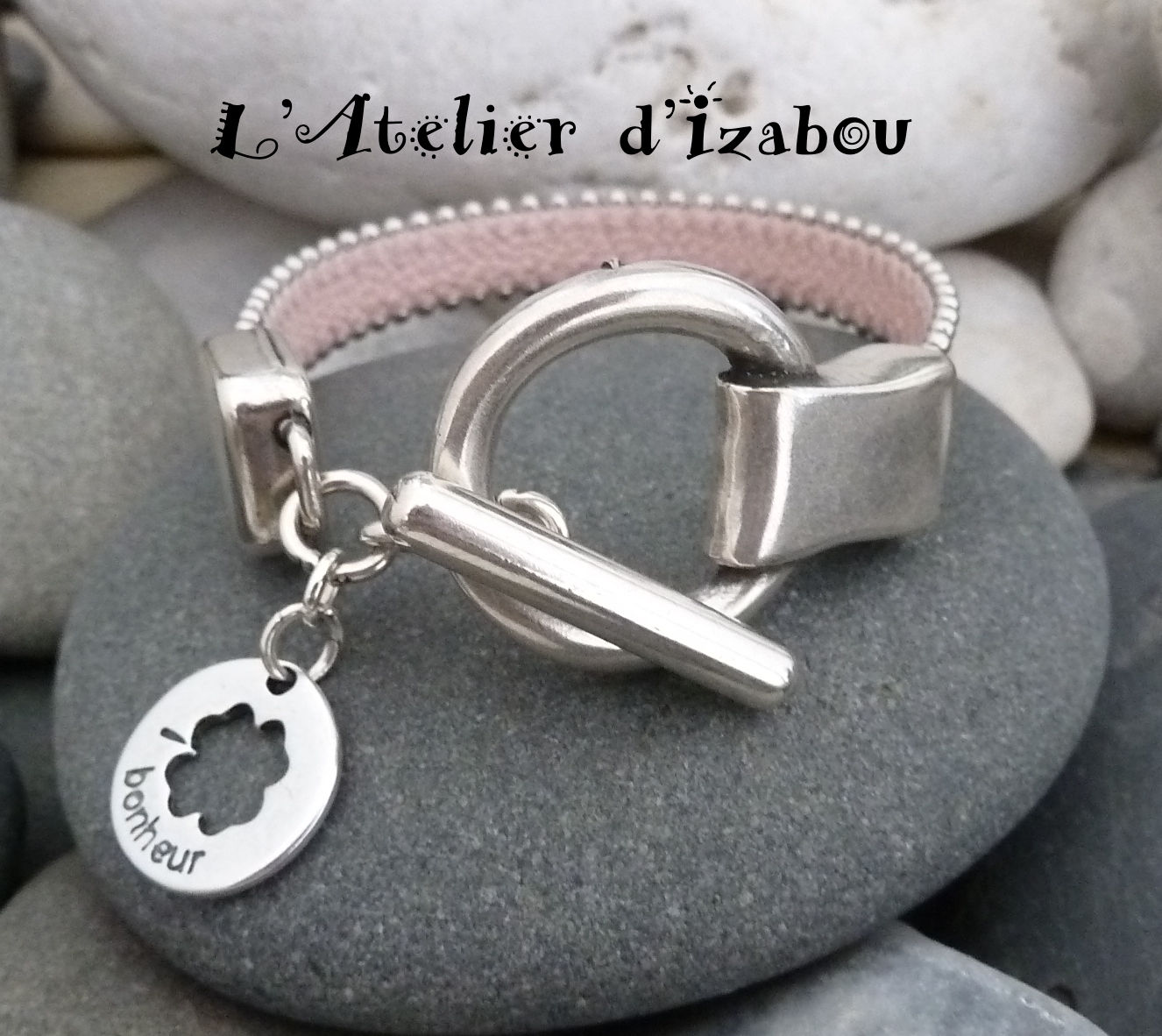 Bracelet cuir Porte Bonheur