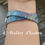Miniature : Bracelet original double cuir mosaïque multicolore, fermoir T
