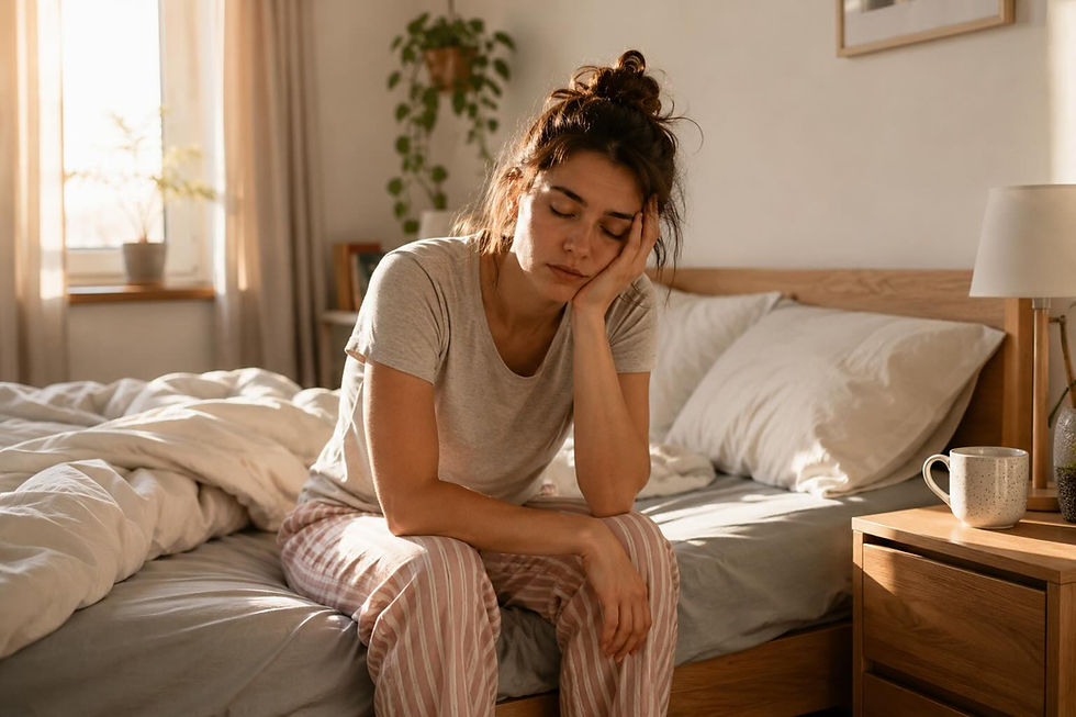 ¿Por qué me siento cansado/a todo el tiempo aunque duerma?