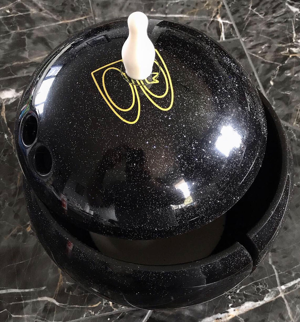 Thumbnail: Bowling ball yarn bowl