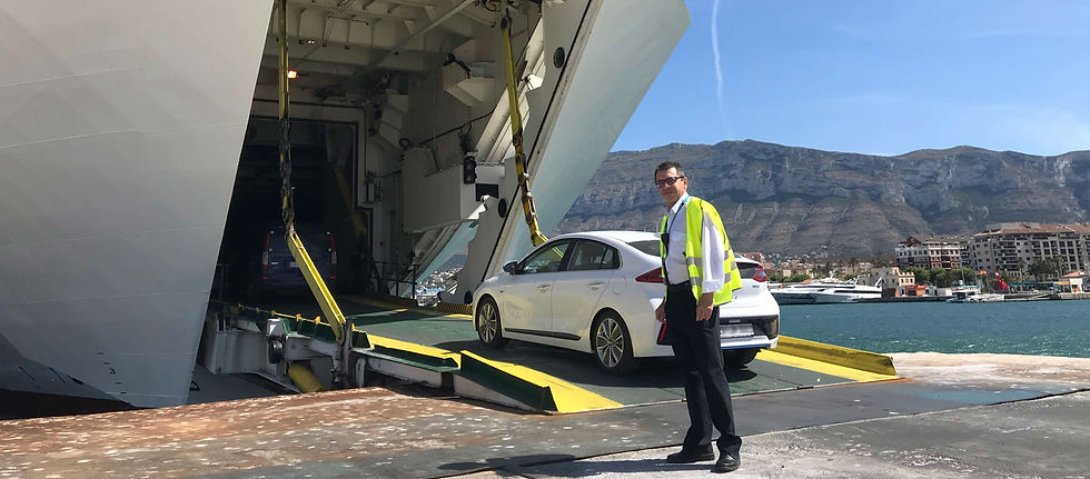transportar coche a baleares