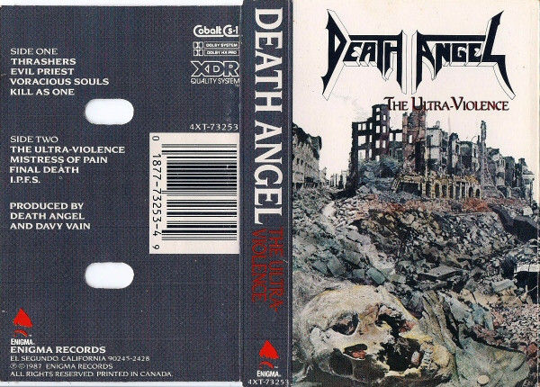 Death Angel - The Ultra Violence [USED][CASSETTE]