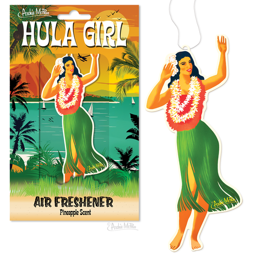Hula Girl Air Freshener Heavy Heads Records https//static
