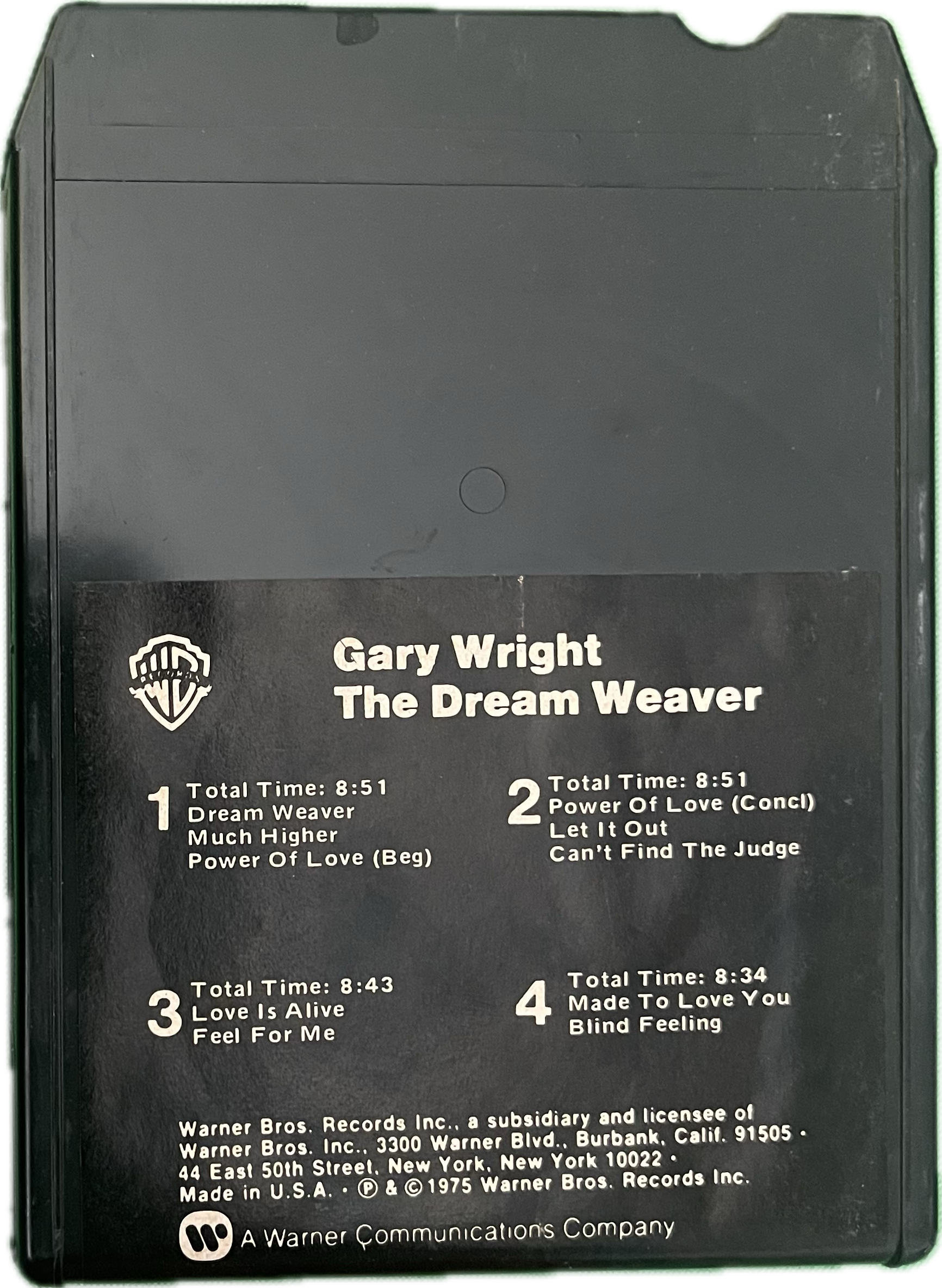 Gary Wright - The Dream Weaver [USED][8 TRACK]