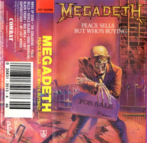 Megadeth - Peace Sells But Who's Buying [USED][CASSETTE