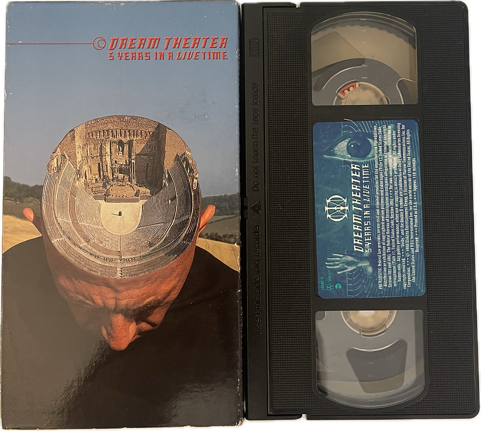 Thumbnail: Dream Theater - 5 Years in a Livetime [USED][VHS]