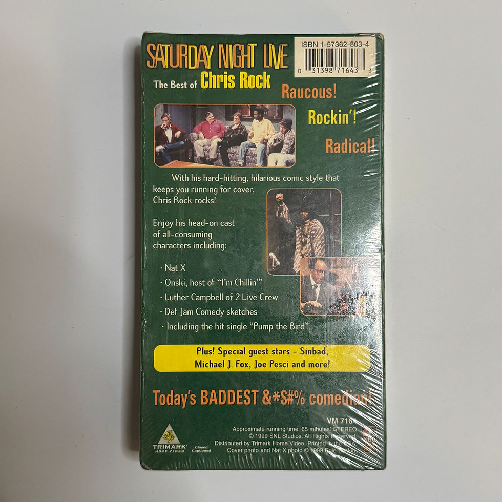Thumbnail: SNL: Best of Chris Rock [NEW][VHS]