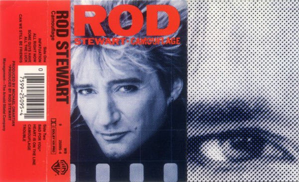 Rod Stewart - Camouflage [USED][CASSETTE]