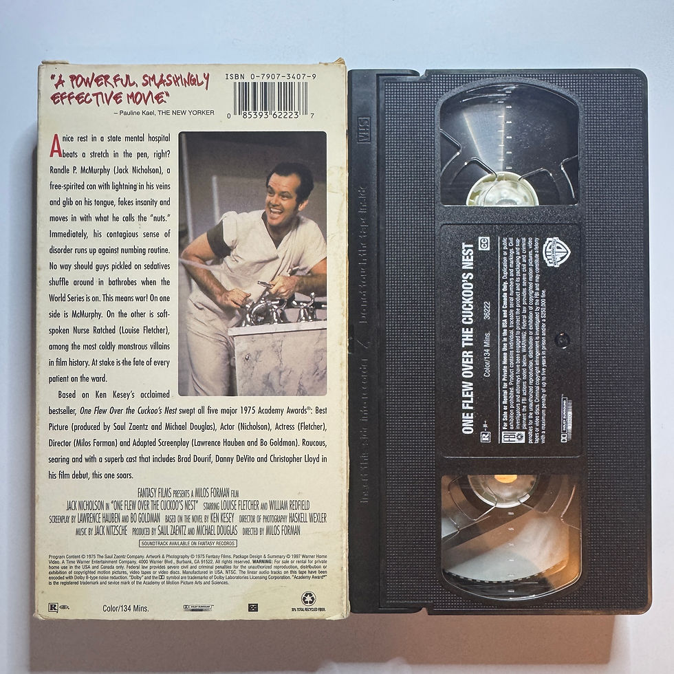 Thumbnail: One Flew Over the Cuckoo's Nest [USED][VHS]