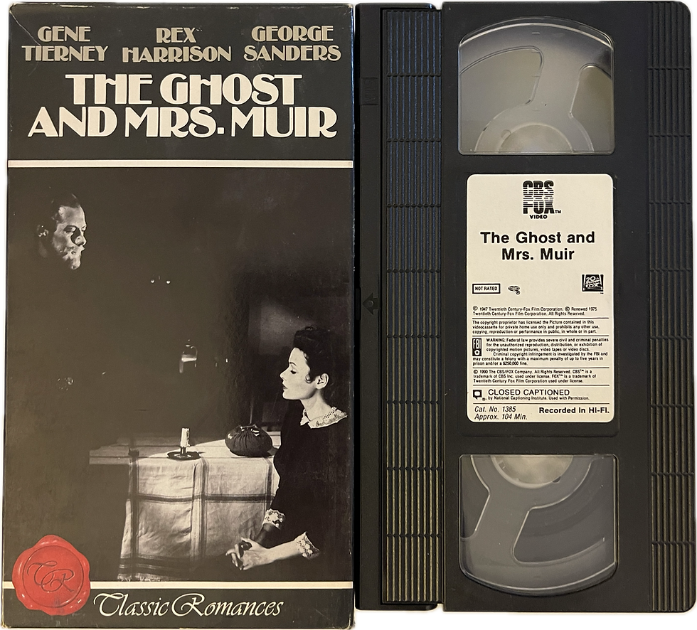 Thumbnail: The Ghost and Mrs. Muir [USED][VHS]