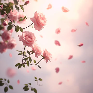 SOFT background of  roses FALLING FROM THE SKY.jpg