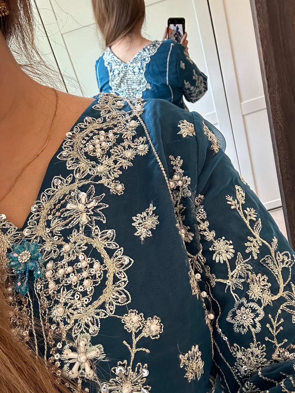 Thumbnail: Blue organza