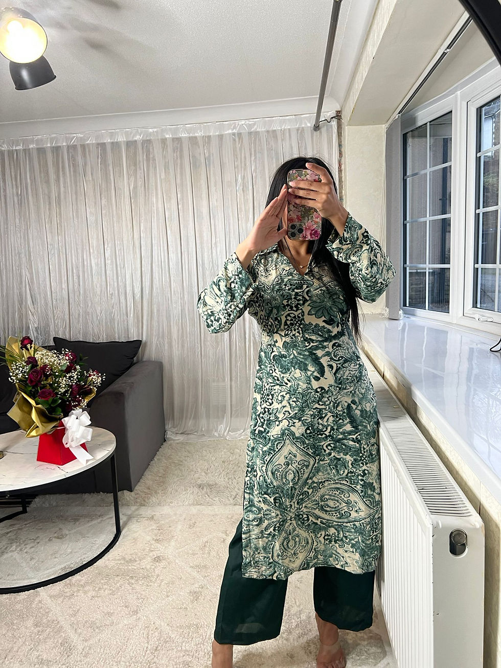 Thumbnail: Floral Co Ord 💙💚🤎