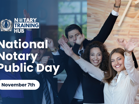 National Notary Public Day: A Day of Recognition