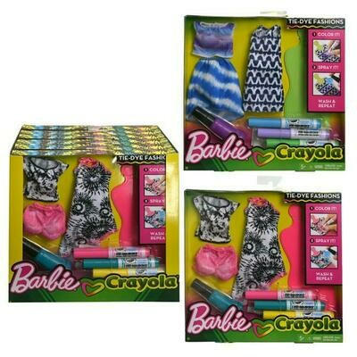 Barbie Crayola Barbie Que Se Pinta La Ropa BARBIE CRAYOLA SORPRESA