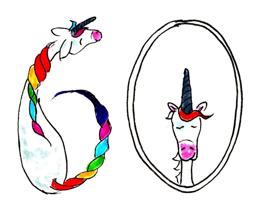 Thumbnail: A5 Age / Number UNICORN Cards