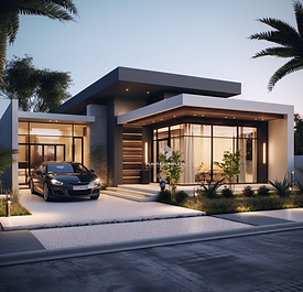 Planta de Casa Térrea com 2 Quartos e 2 Banheiros - Projeto Pronto (AC328).png