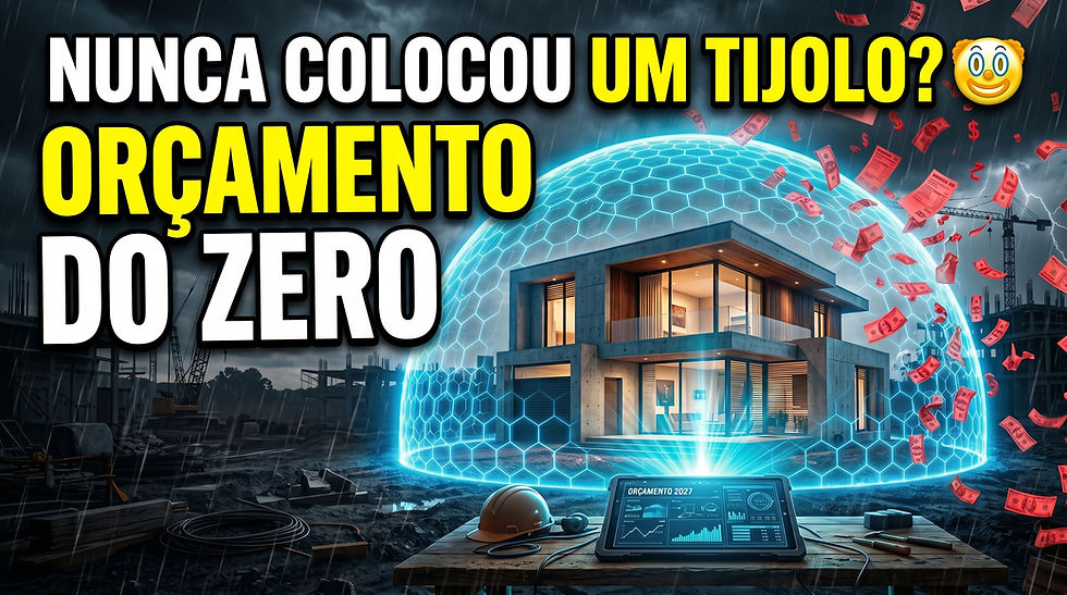 Como orçar de obra do zero
