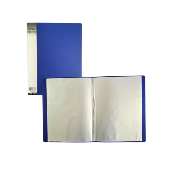 Carpeta con folios A4 / 40 folios incluidos