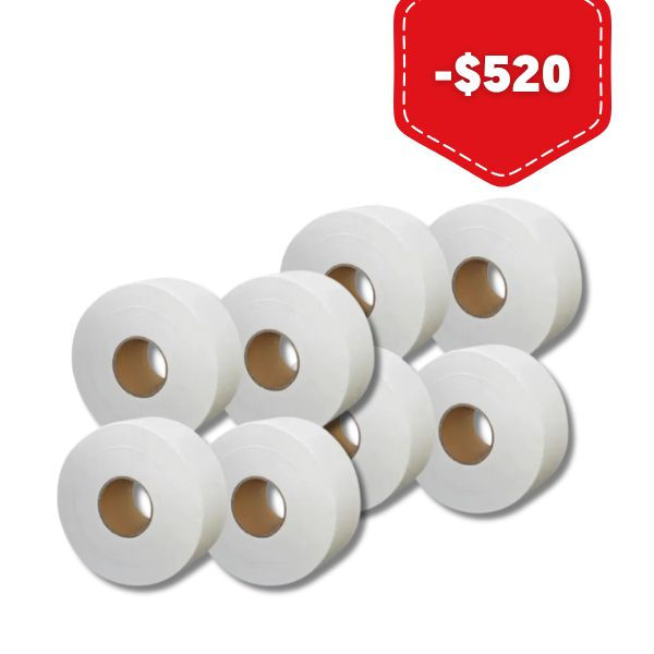 Papel higiénico 500mts x8
